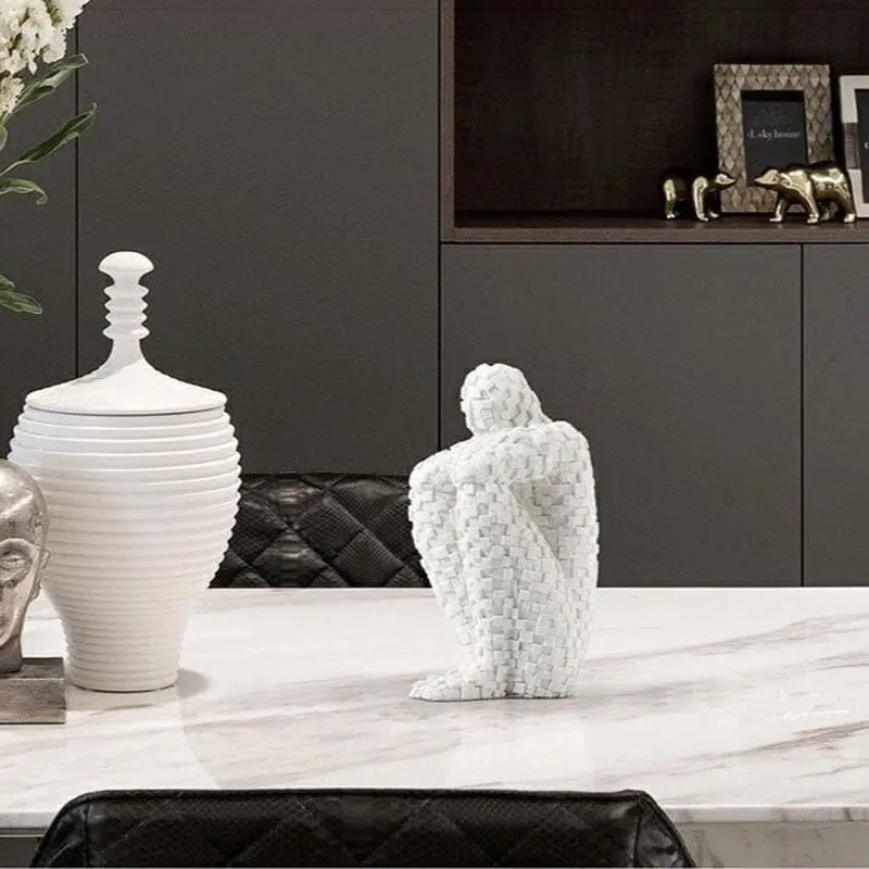 Escultura Abstrata Think