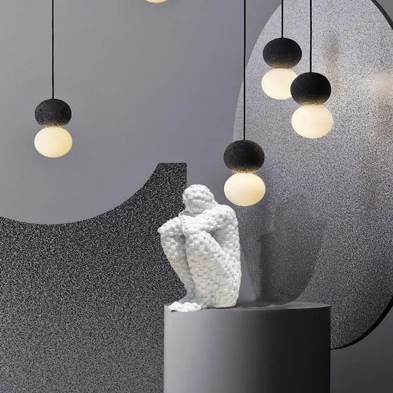 Escultura Abstrata Think