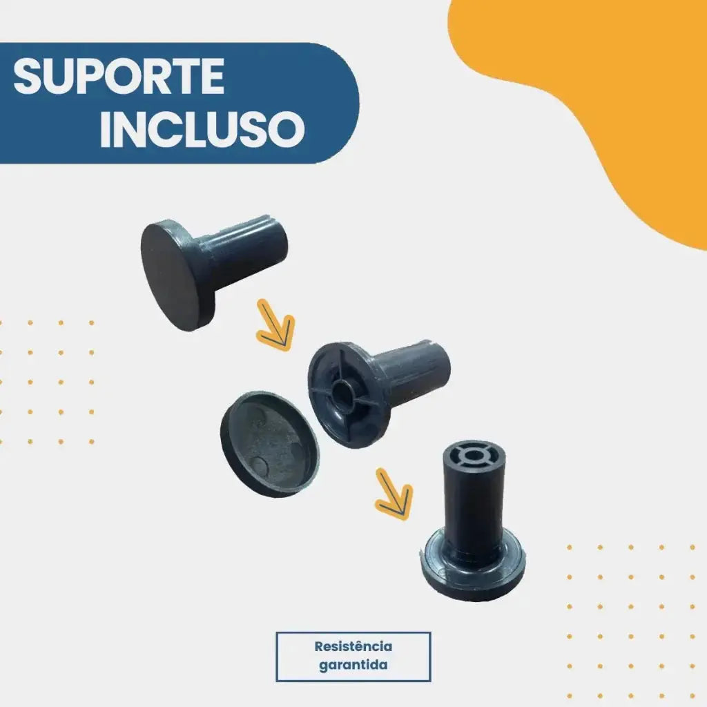 Espelho Adnet Redondo com Alça 50–60cm