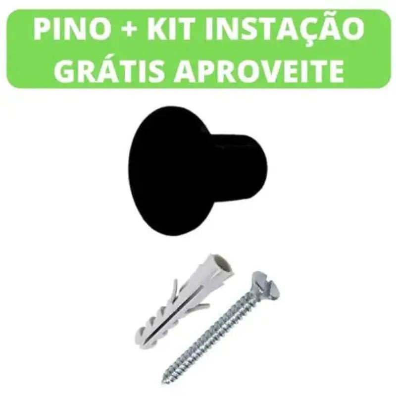 Espelho Adnet Redondo com Alça em Couro 60cm